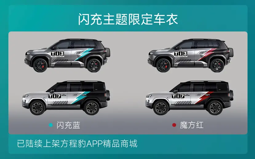 方程豹鈦3及鈦7純電閃充版發(fā)布，鈦3閃充版3月13日上市